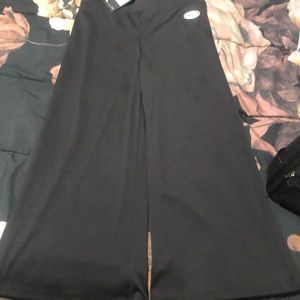 Nike Black Wide-Leg Pants